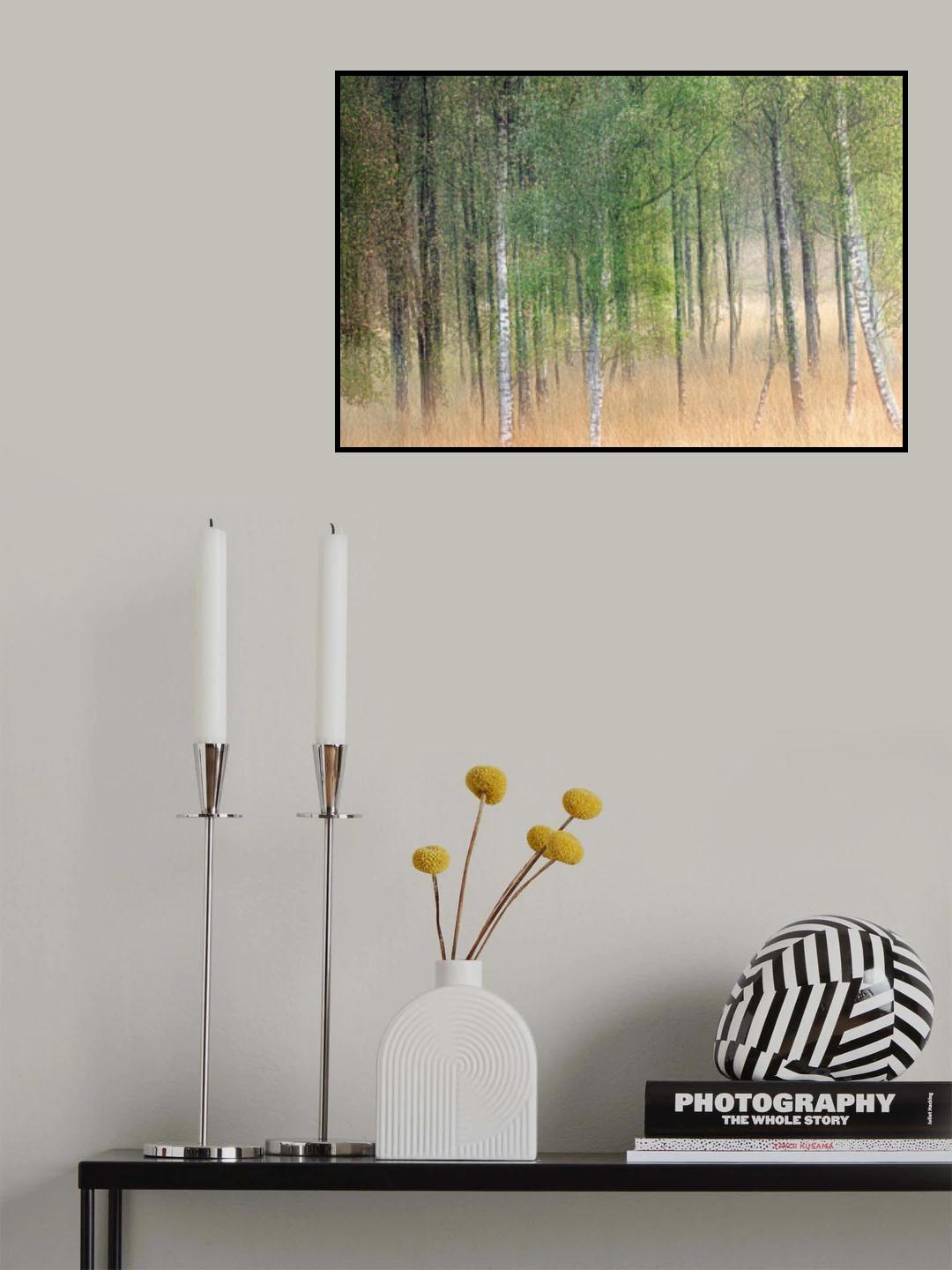 Waving trees Poster och Canvastavla