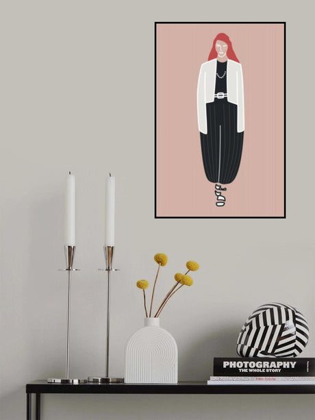 the Fashionista Poster och Canvastavla