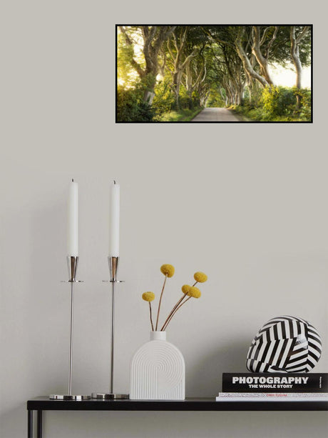 Golden Alley Poster och Canvastavla