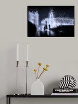 Athletes on the bridge Poster och Canvastavla