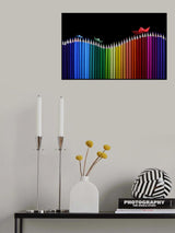 Rainbow storm Poster och Canvastavla