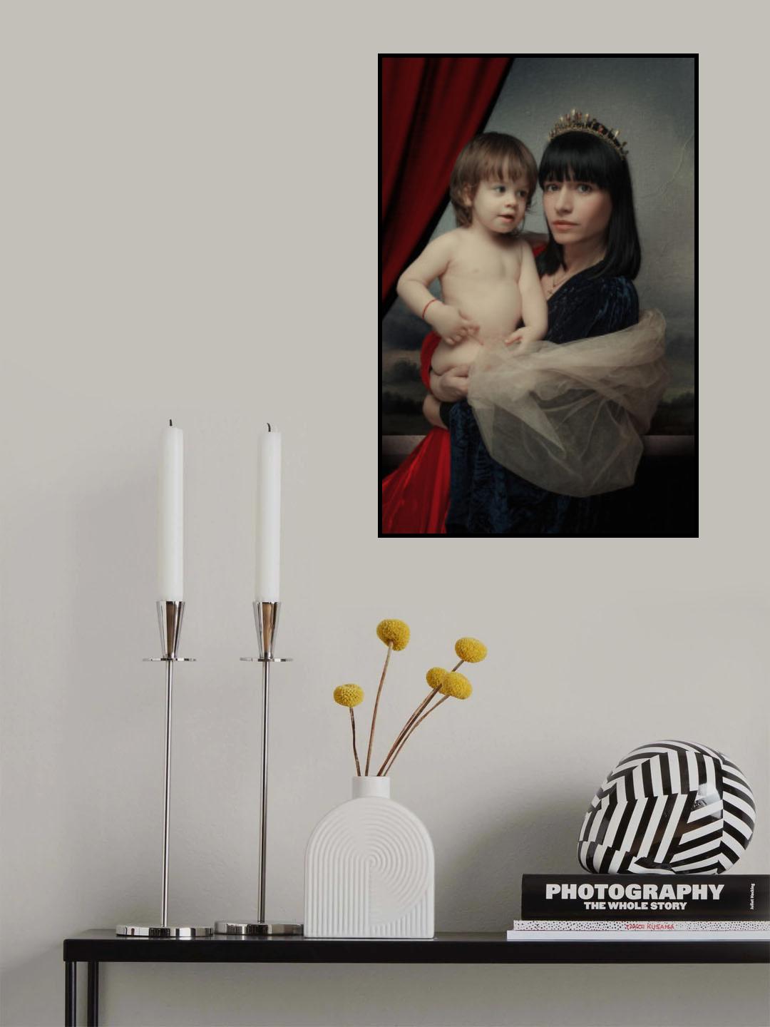 Mother and Child Poster och Canvastavla