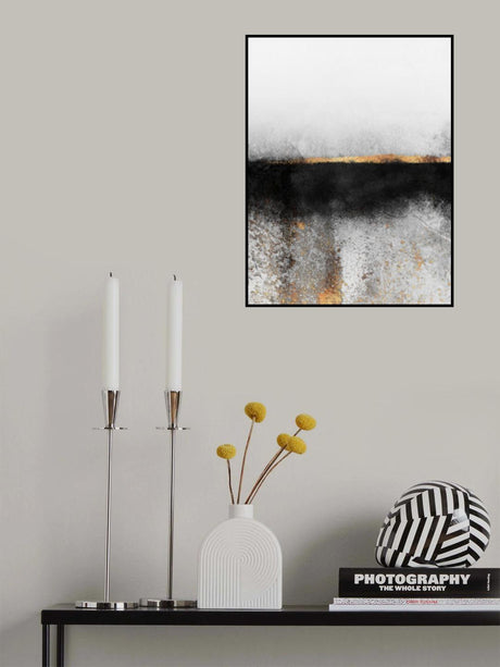 Soot And Gold Poster och Canvastavla