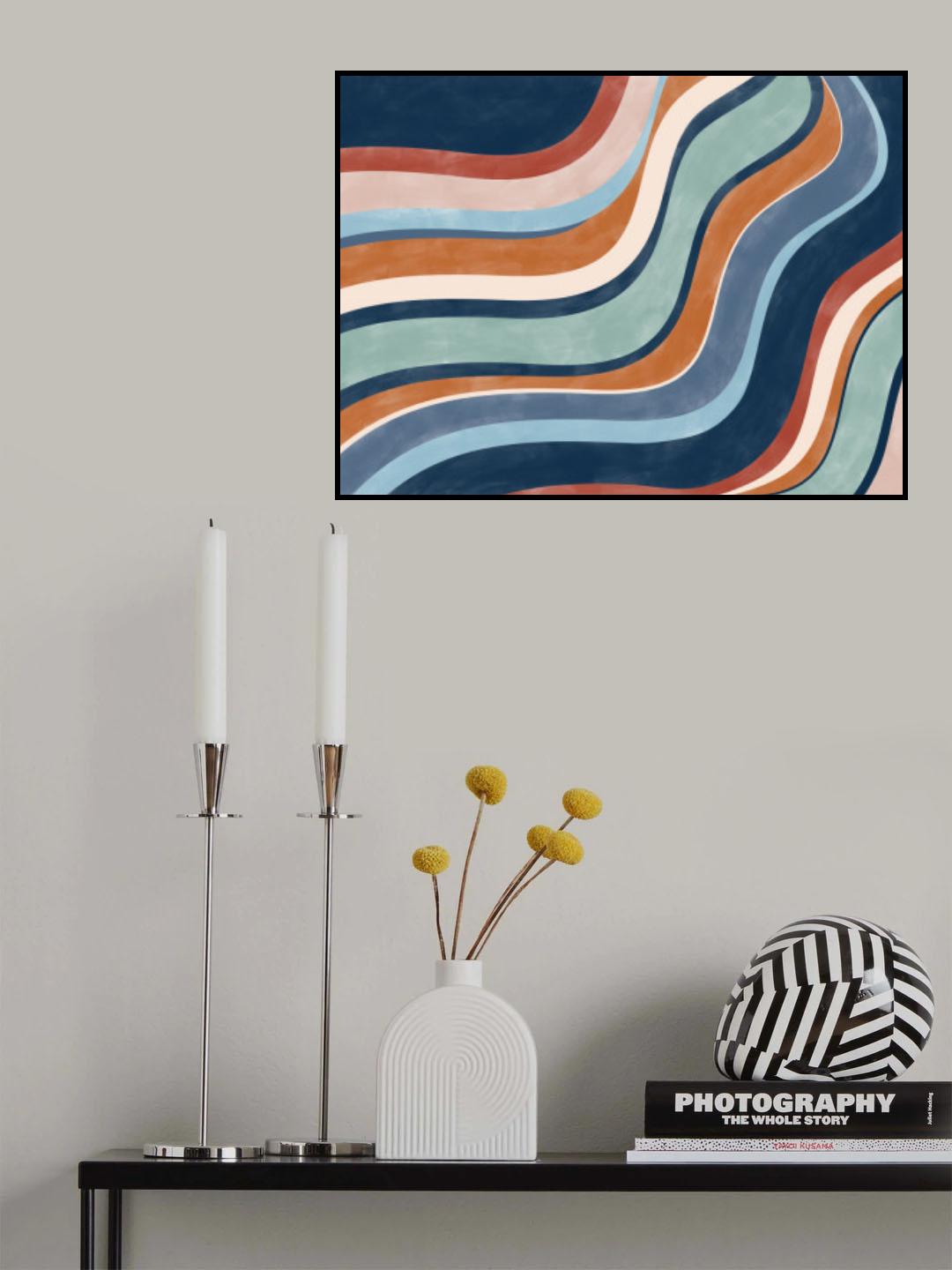 3x4 Aspectratiobluerust62 Poster och Canvastavla