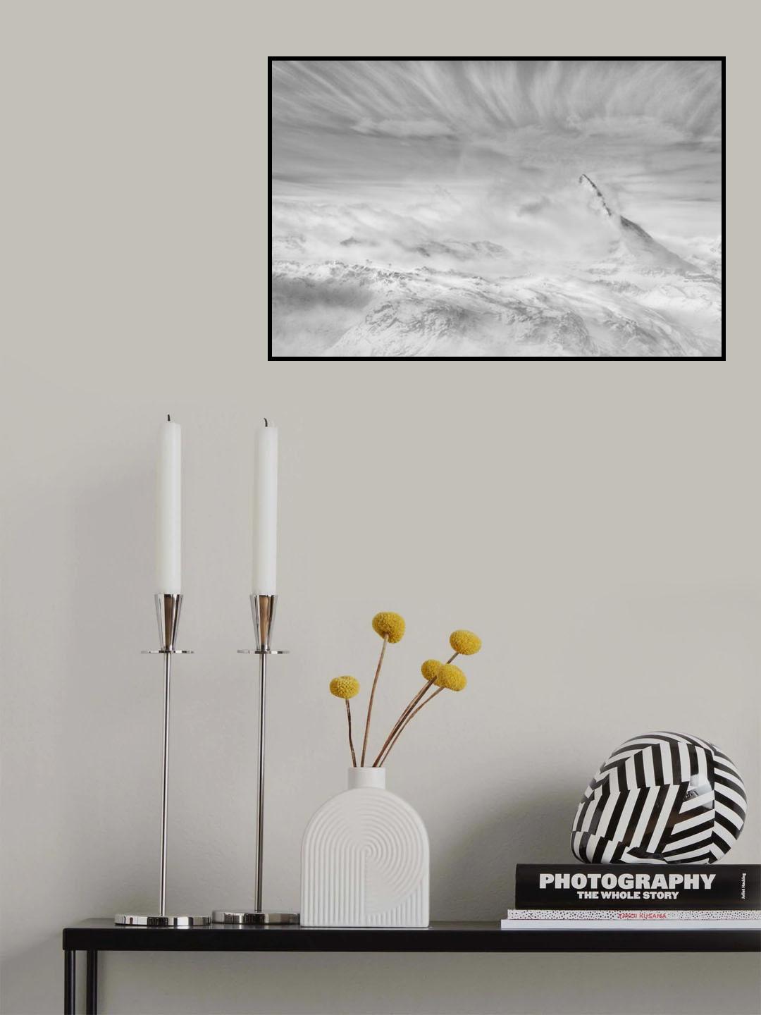 Releasing from clouds Poster och Canvastavla