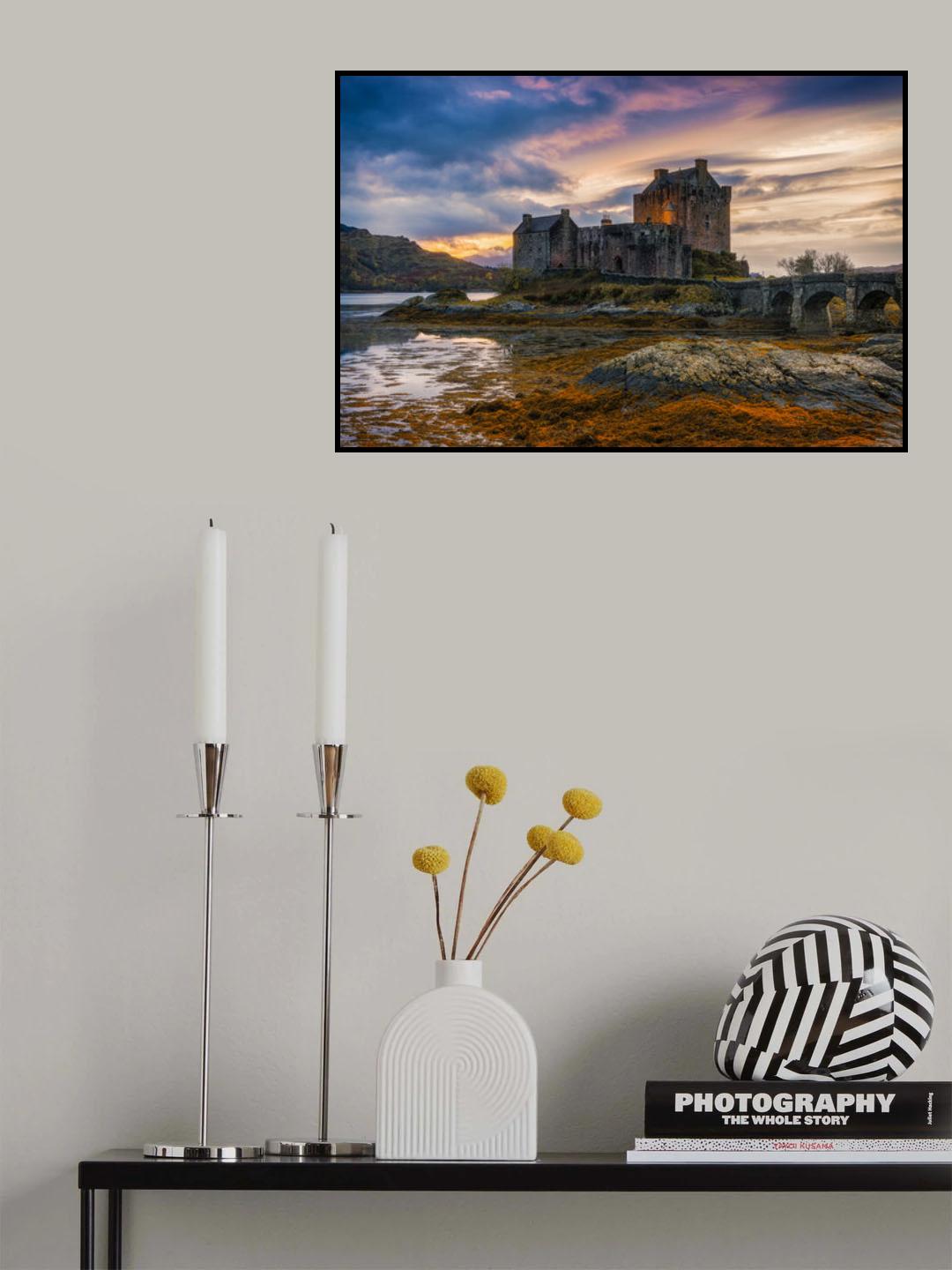 Halloween Colours Poster och Canvastavla