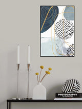 Shapley Blue-4 Poster och Canvastavla