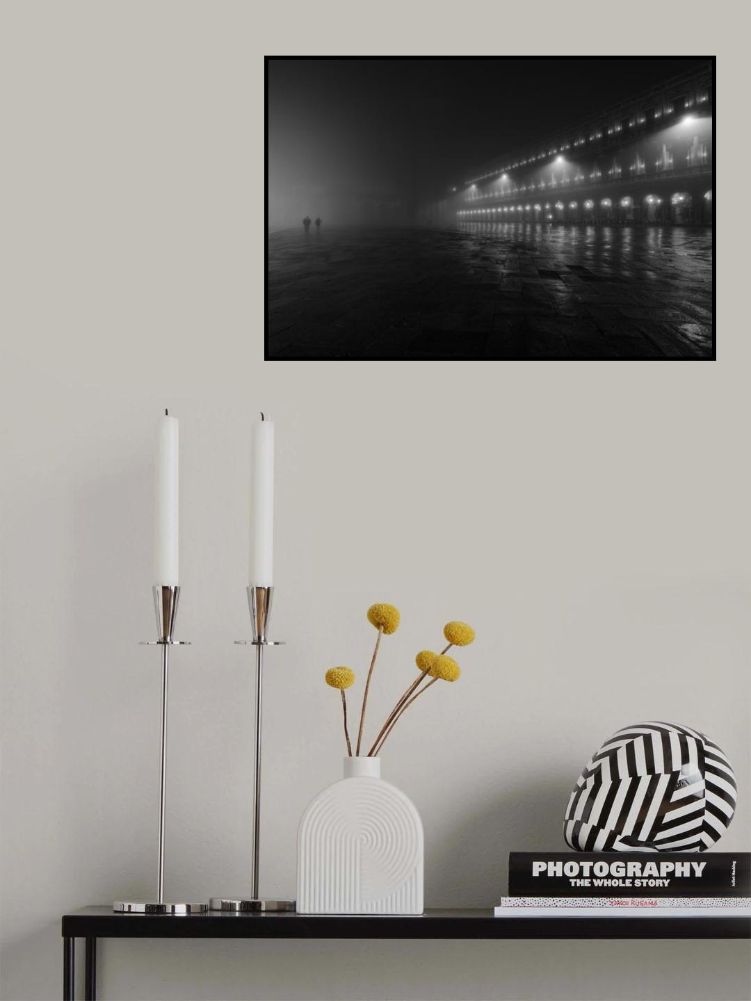 A Walk in the Fog Poster och Canvastavla