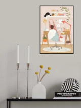 Home office Poster och Canvastavla