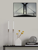suspension bridge Poster och Canvastavla