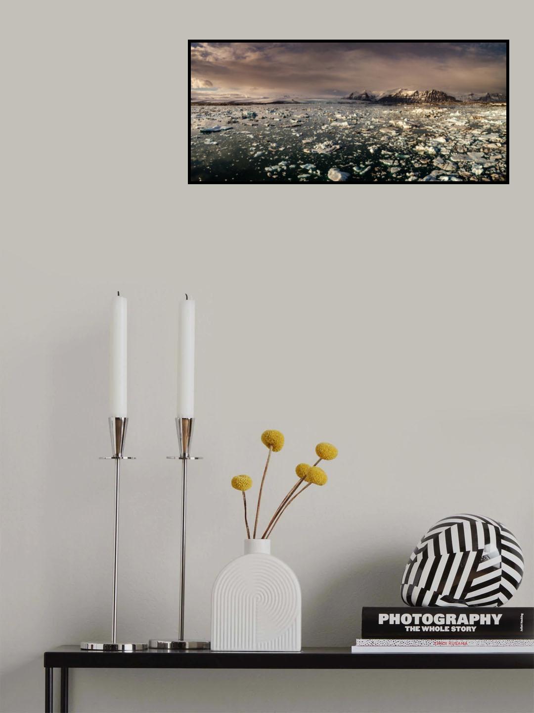 Jökulsárlón Poster och Canvastavla