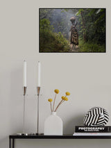 Ethiopian Suri tribes Poster och Canvastavla