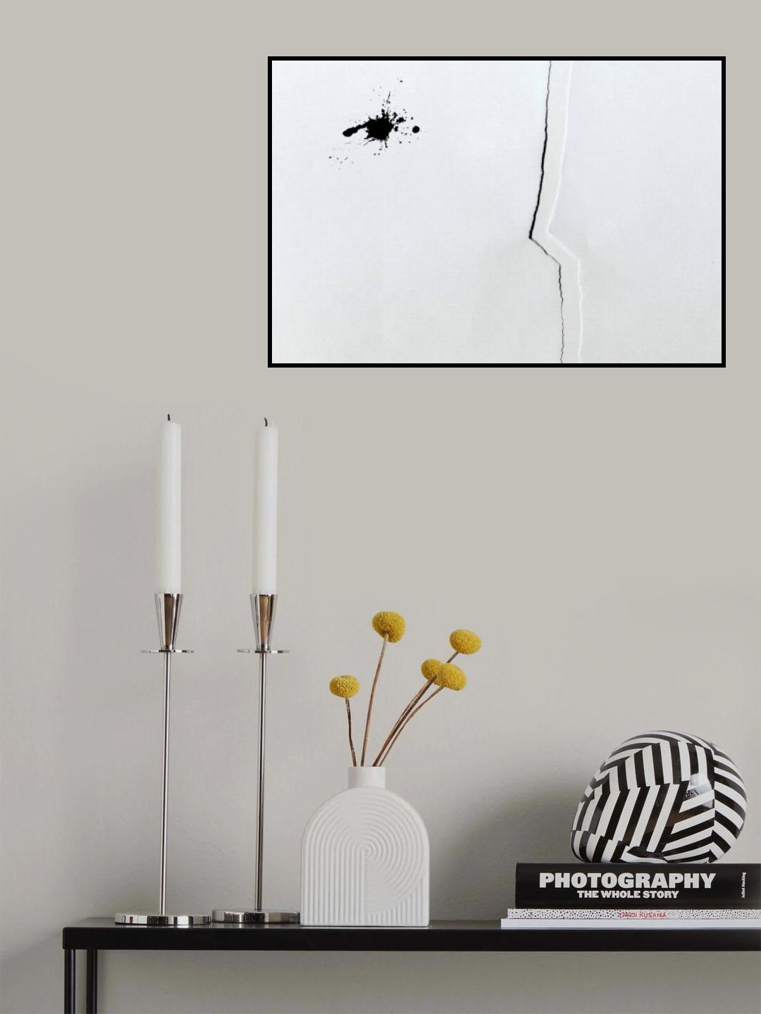 Splatter Poster och Canvastavla