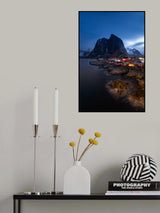 Hamnøy at dawn Poster och Canvastavla
