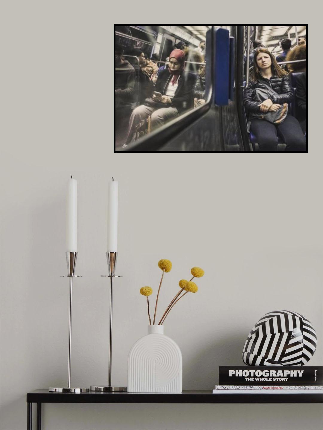 Paris 2018 Poster och Canvastavla