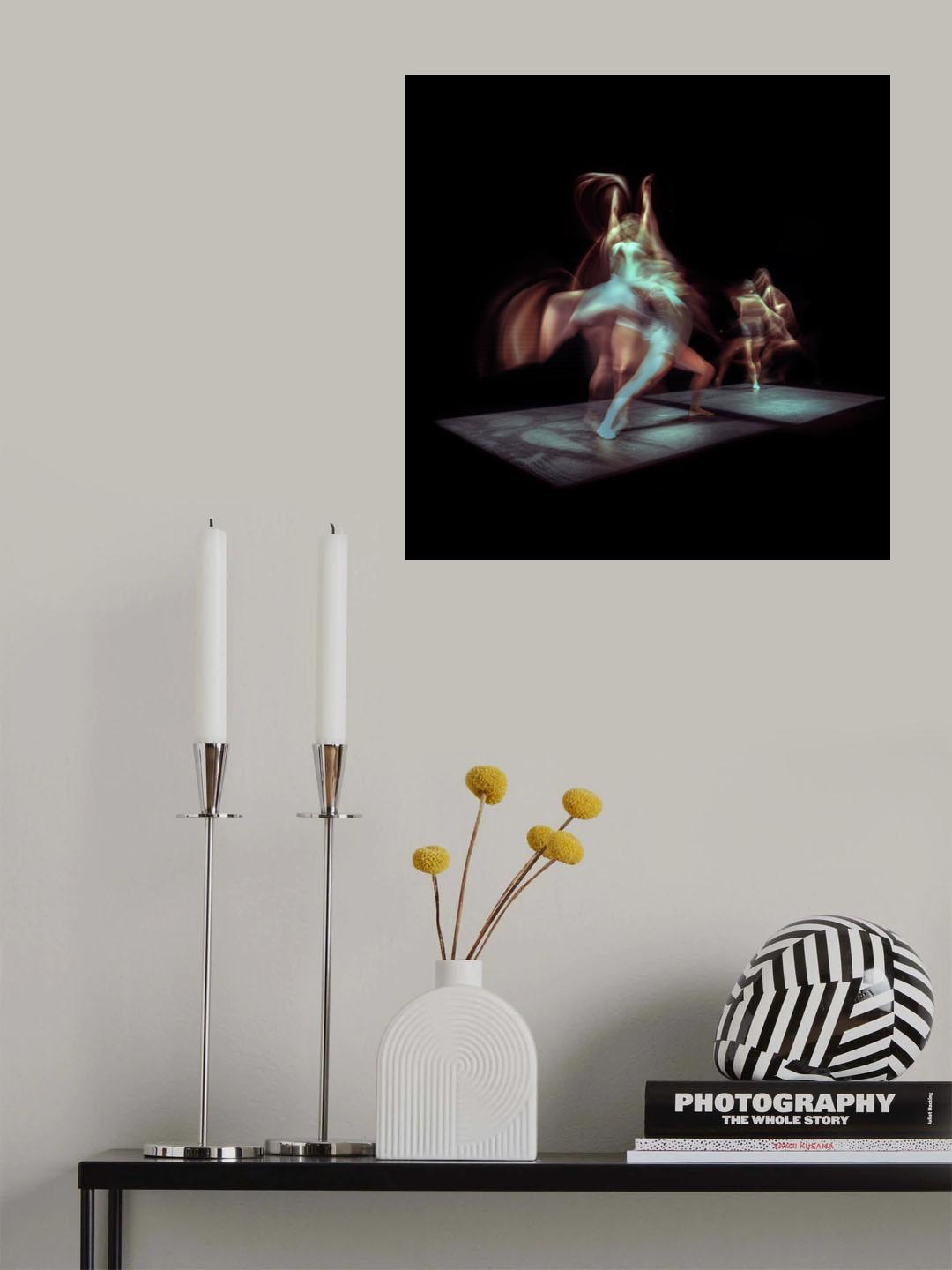 Dancers Duo Poster och Canvastavla