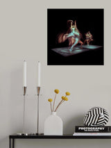 Dancers Duo Poster och Canvastavla