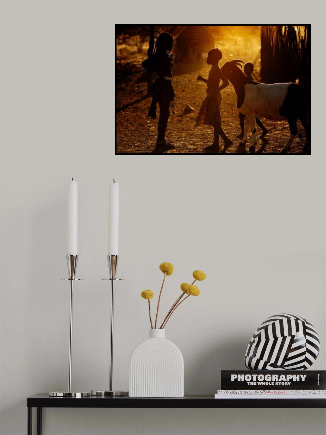 in the middle of nowhere.... Poster och Canvastavla