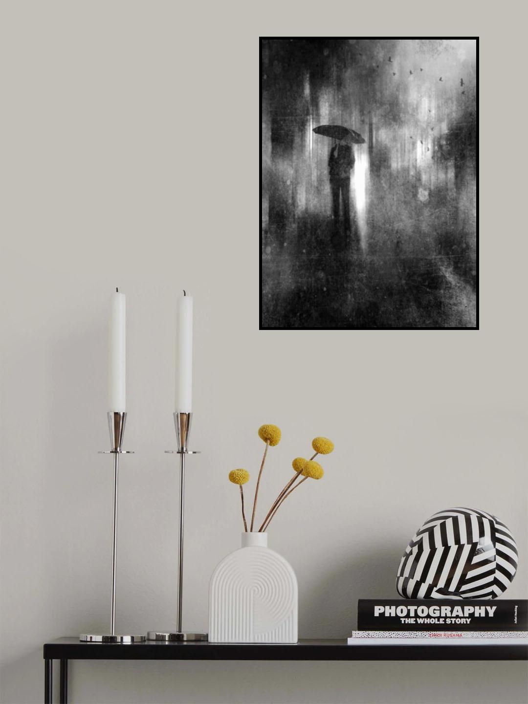 silent forest Poster och Canvastavla