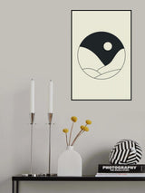 Moon Mountains #4 Poster och Canvastavla