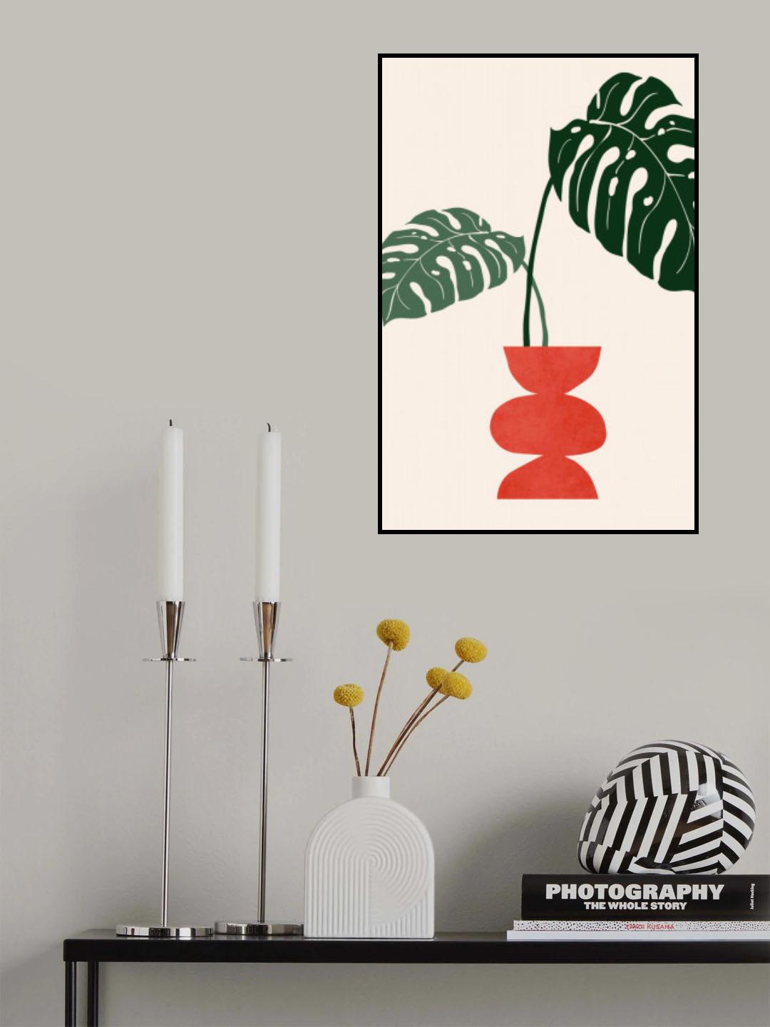 Sweet Days Are Blooming Poster och Canvastavla