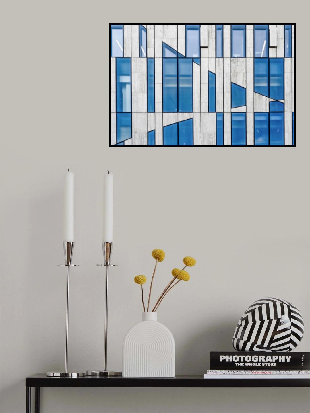 Through to Blue Poster och Canvastavla
