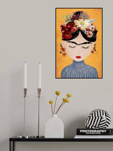 Frida (Yellow Version) Poster och Canvastavla