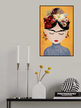 Frida (Yellow Version) Poster och Canvastavla