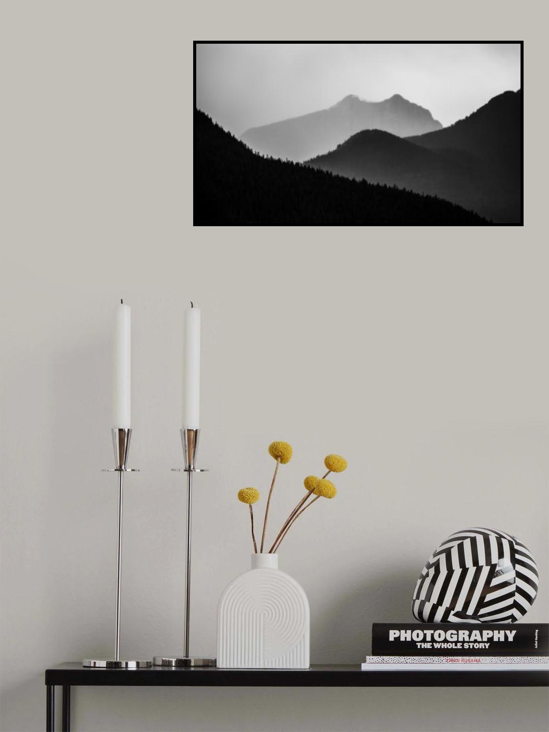 Ink Painting Poster och Canvastavla