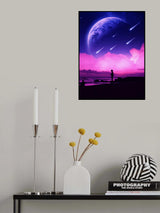 Silhouette Dreams Poster och Canvastavla