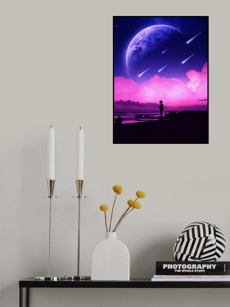 Silhouette Dreams Poster och Canvastavla
