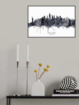 New York City Skyline Poster och Canvastavla