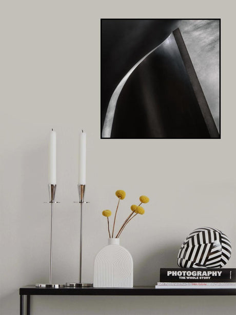 curved steel Poster och Canvastavla