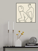 Disco Cats 2 Poster och Canvastavla