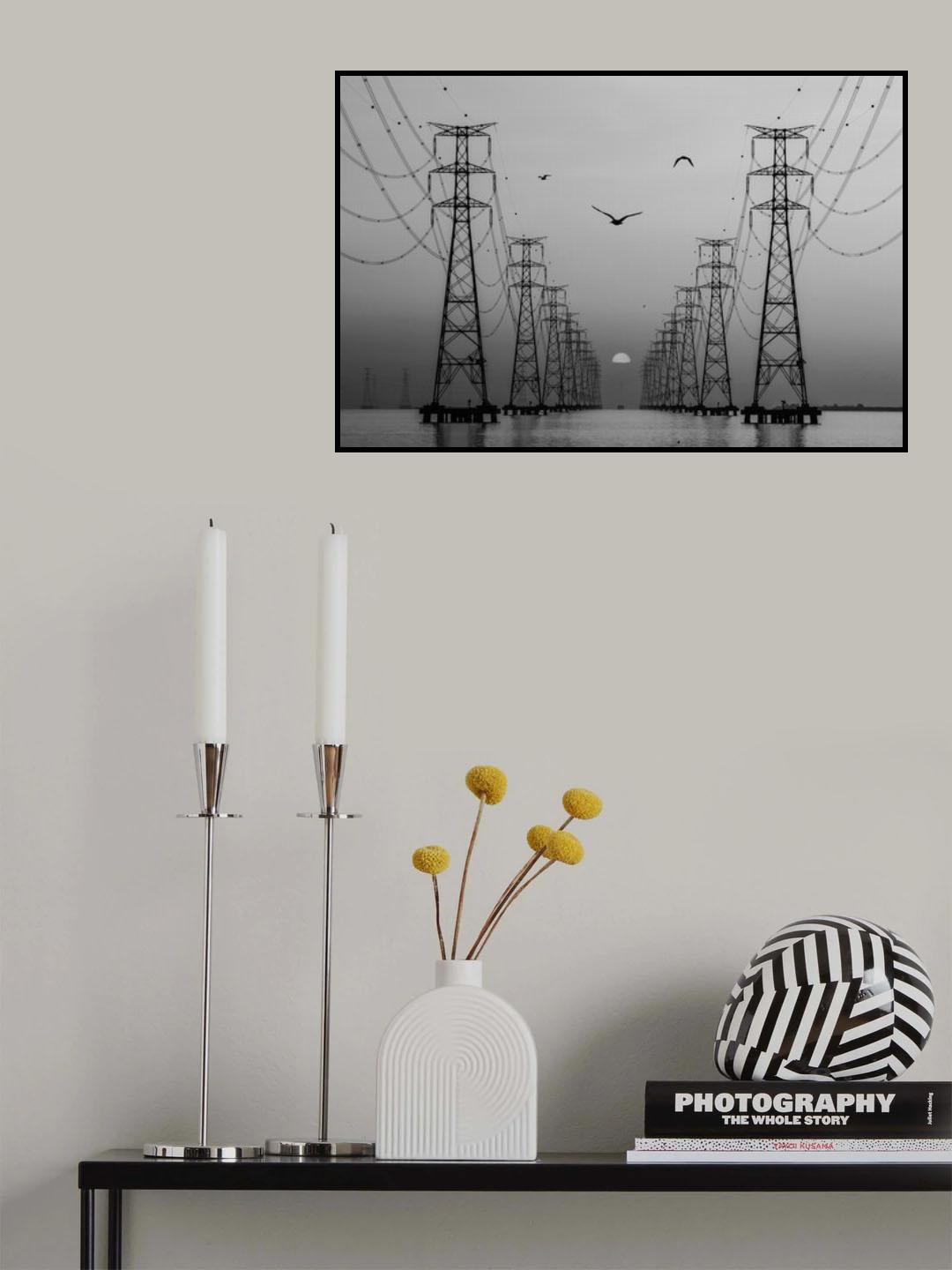 Transmission Line Poster och Canvastavla