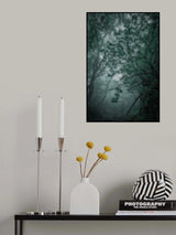 Fog　forest Poster och Canvastavla