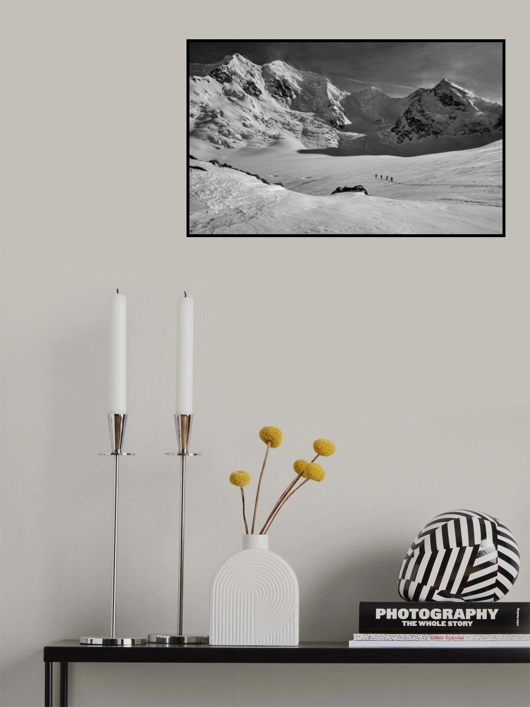 Glacier Adventures Poster och Canvastavla