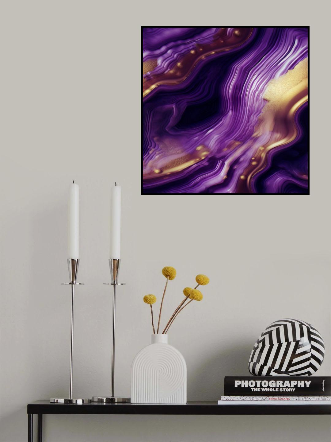 Agate 53 Poster och Canvastavla