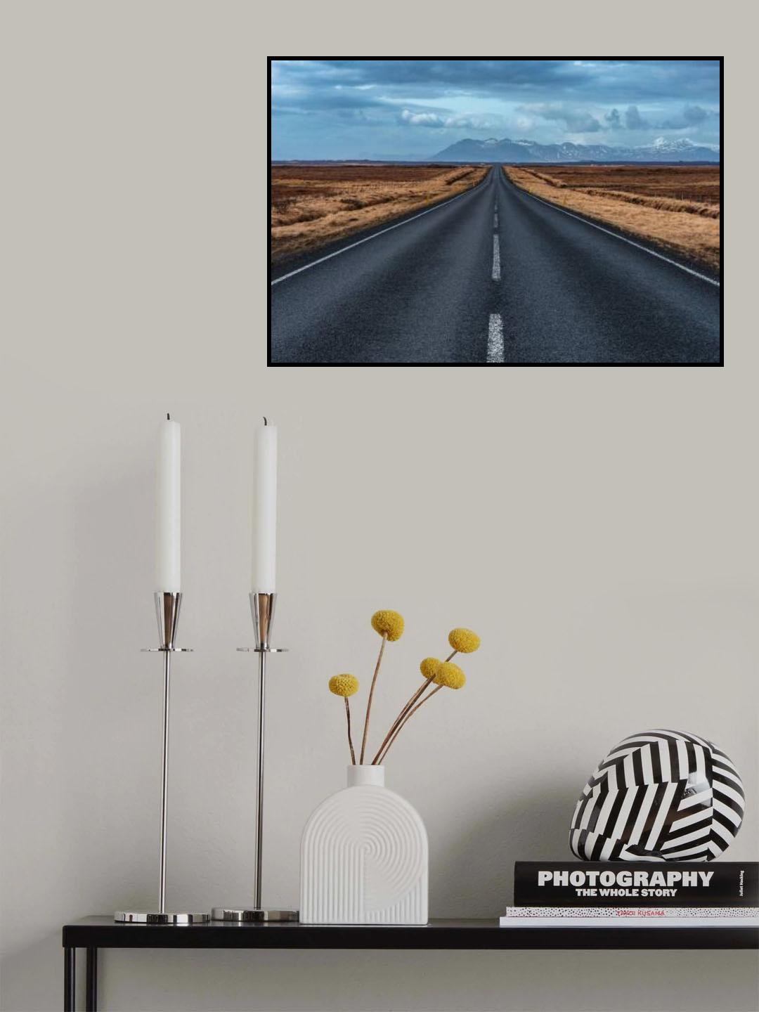 On the road Poster och Canvastavla