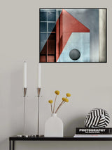 Red transparency. Poster och Canvastavla