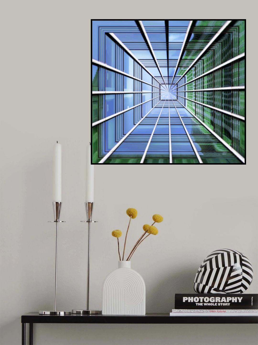 Abstract in London Poster och Canvastavla