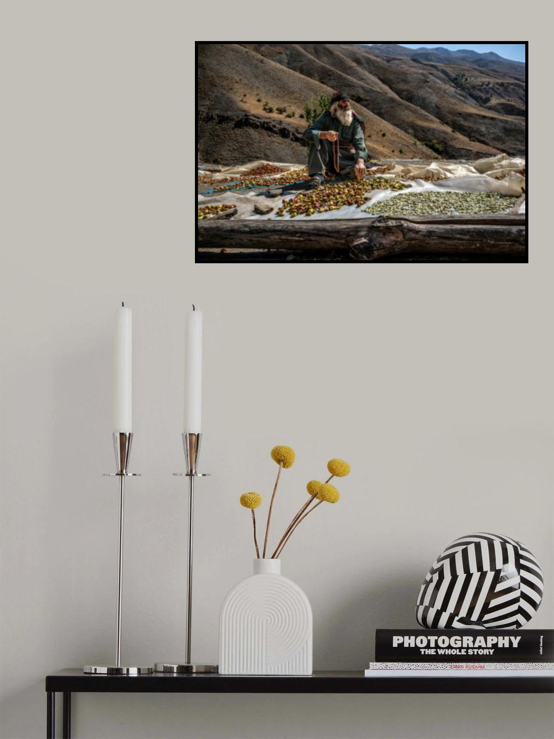 On the mountain Poster och Canvastavla