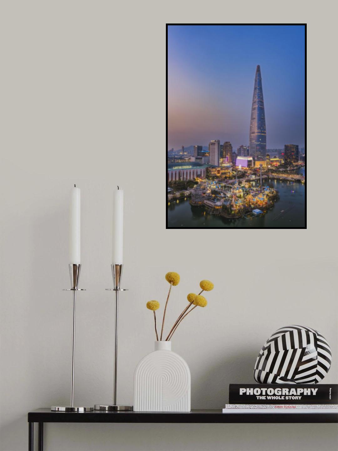 Spring on the lake Poster och Canvastavla