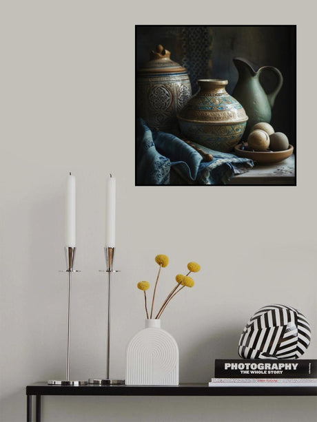 Moroccan Still Life No 3 Poster och Canvastavla