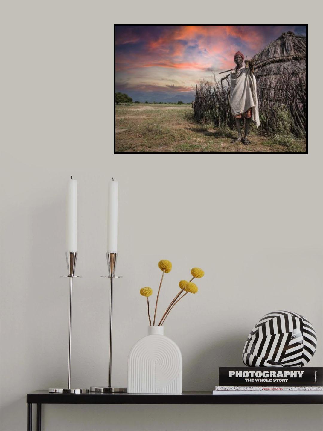 In the village Poster och Canvastavla