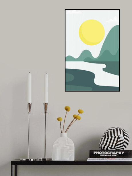 Boho Sunny Landscape #3 Poster och Canvastavla