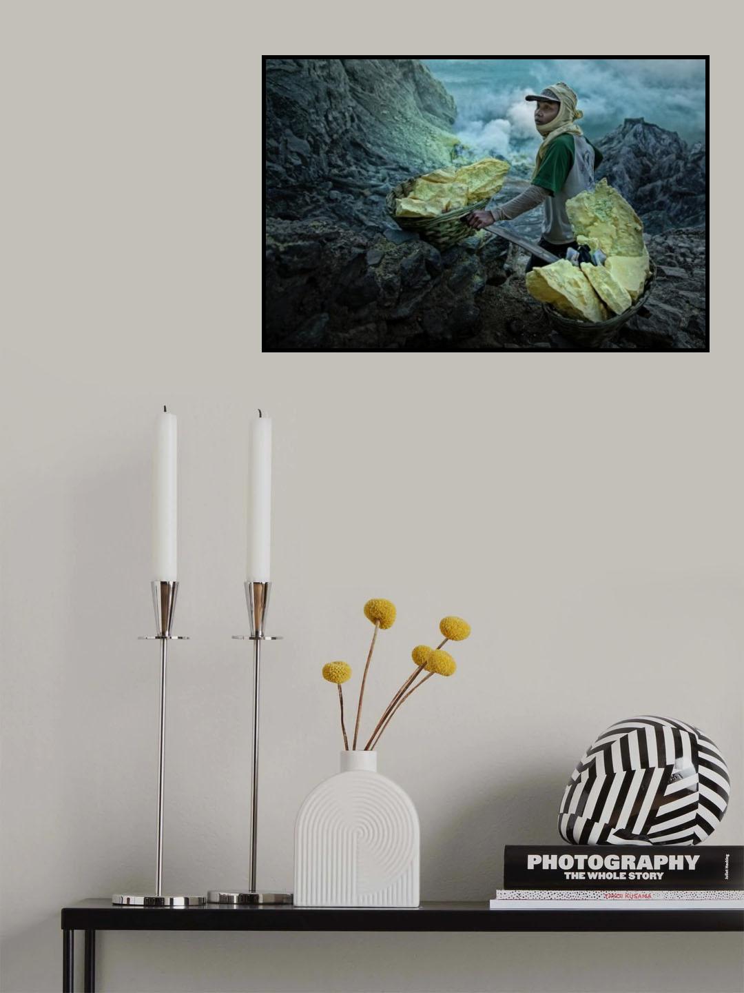 Yellow Hopes Poster och Canvastavla