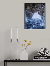 Ice cave Poster och Canvastavla
