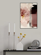 Abstract Flowers Poster och Canvastavla