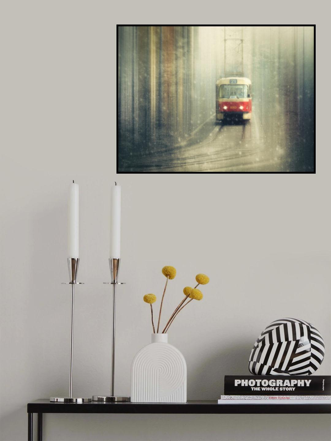 Winter Poster och Canvastavla